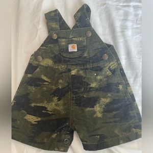 Carhart overalls for babies. Size 3 months